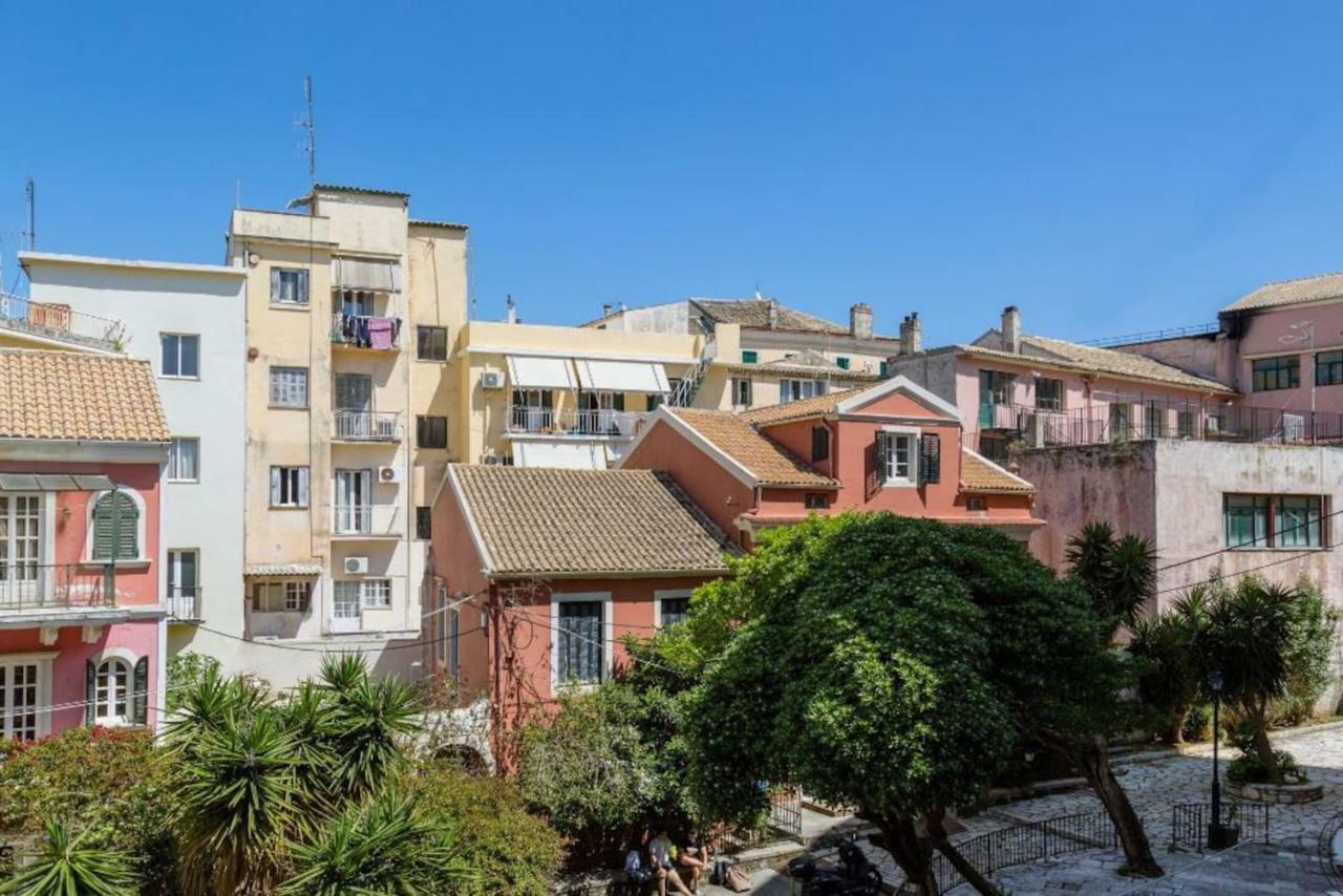 Sidewalk Apartment Corfu  Bagian luar foto