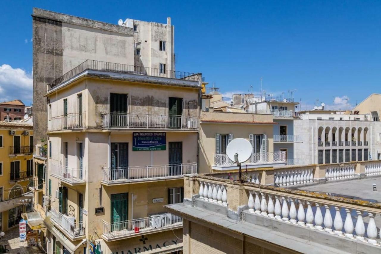 Sidewalk Apartment Corfu  Bagian luar foto