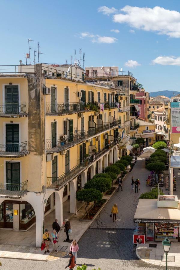 Sidewalk Apartment Corfu  Bagian luar foto